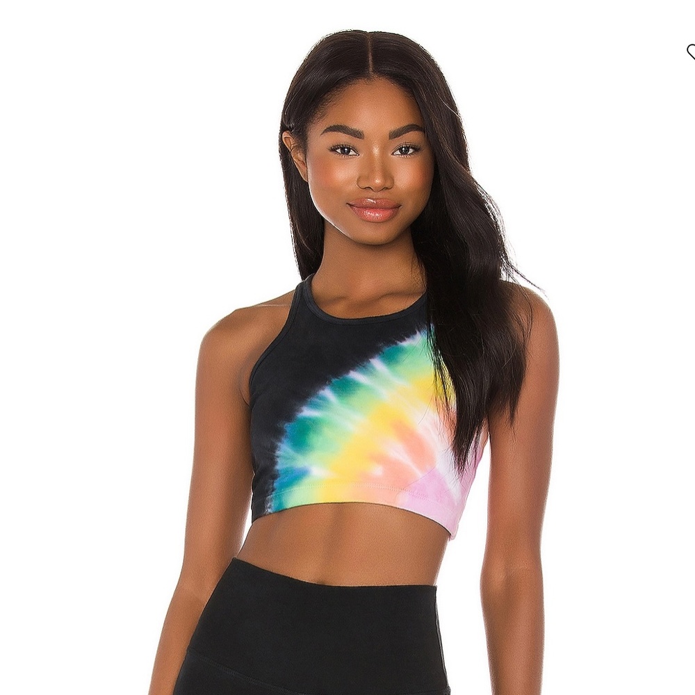 Electric & Rose Bella Rainbow Active Top Small NWT